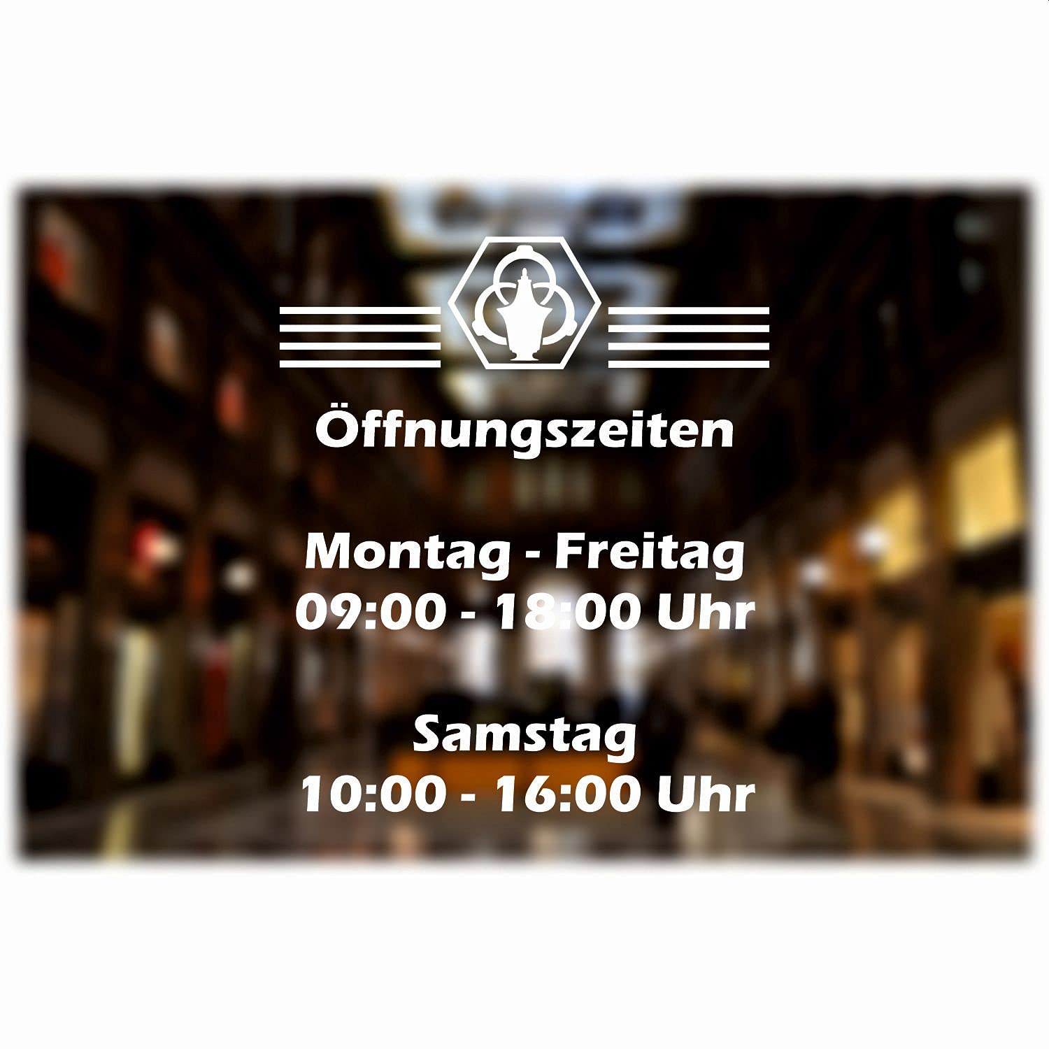 myrockshirt Öffnungszeiten Aufkleber für Ihre Goldschmiede Schaufenster Beschriftung Aufkleber myrockshirt Öffnungszeiten Aufkleber für Ihre Goldschmiede Schaufenster Beschriftung Aufkleber von myrockshirt
