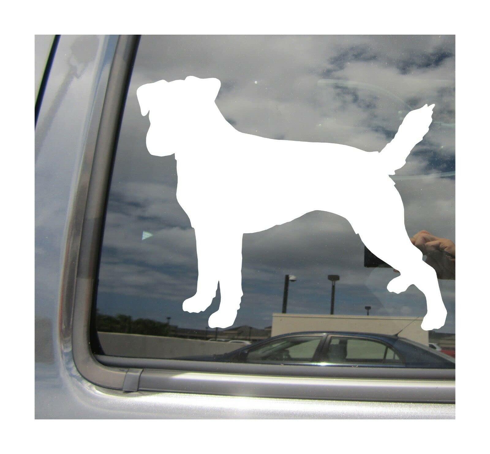 myrockshirt Parson Russell Terrier Hund Dog Hunde - Purebred Aufkleber Autoaufkleber Lack Scheibe ca.17 cm Sticker von myrockshirt