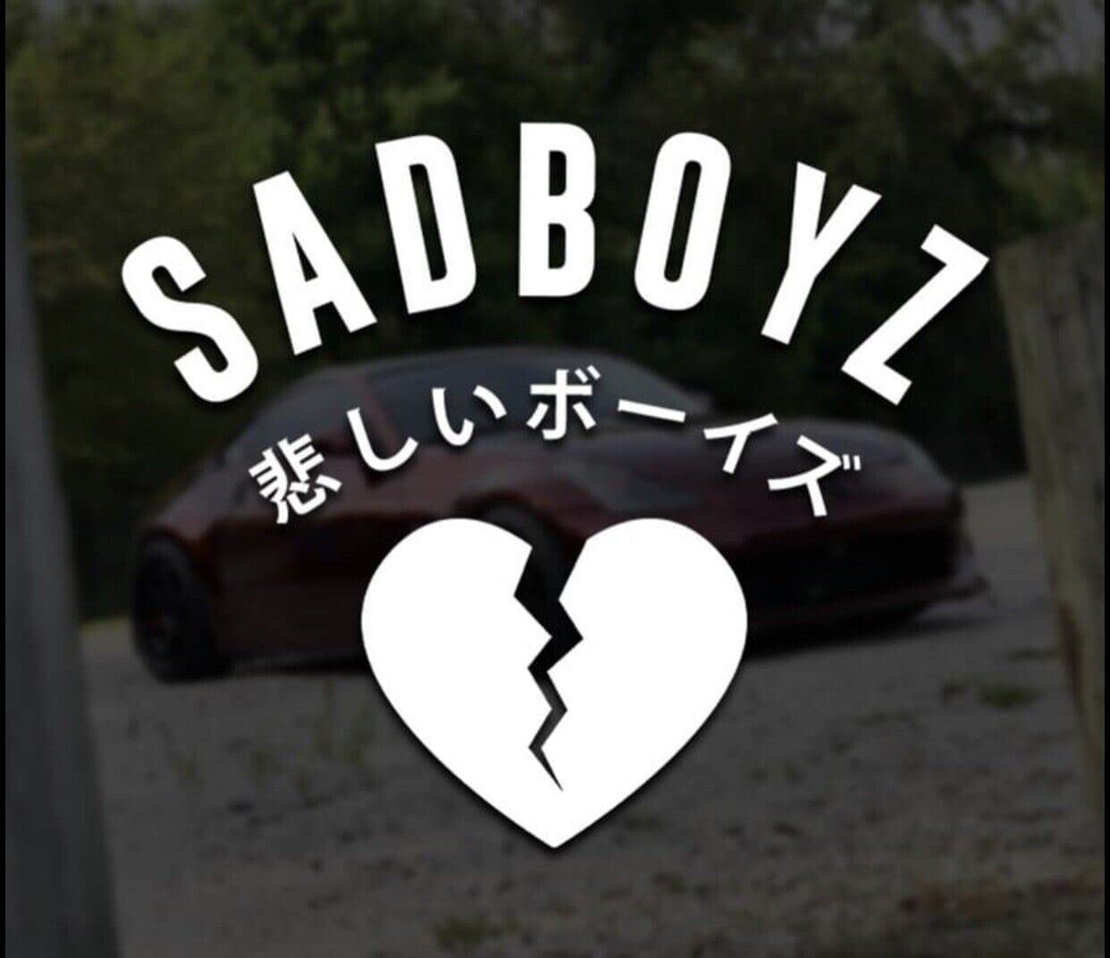 myrockshirt sad Boys Broken Heart 20 cm SADBOYZ Aufkleber Autoaufkleber JDM Sticker Decal frei Farbwahl Profi Qualität myrockshirt sad Boys Broken Heart 20 cm SADBOYZ Aufkleber Autoaufkleber JDM Sticker Decal frei Farbwahl Profi Qualität von myrockshirt