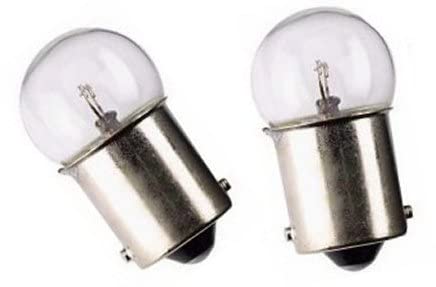 myshopx 4 Stück Lampe 12V 5W BA15s Lampe Glühlampe Kugellampe R5W (5) von myshopx