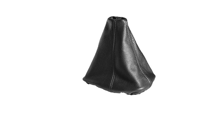 Schaltmanschette Schaltsack Sack Schwarz Faden Schwarz Echt Leder myshopx SA51 von myshopx