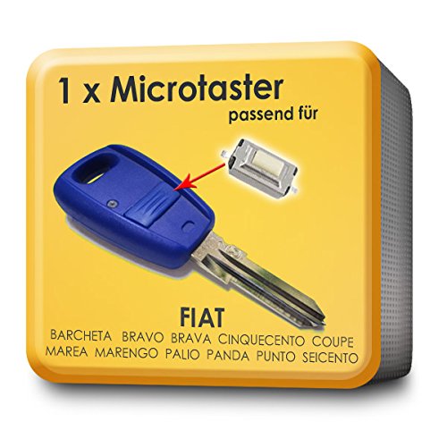 TASTER MICROTASTER SCHLÜSSEL 1 STÜCK passend für FIAT (MP08) von myshopx