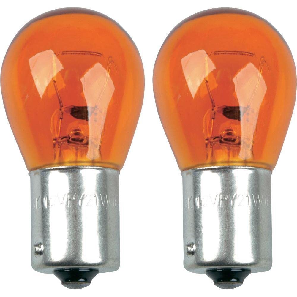 myshopx 4 Stück Blinkleuchten Blinkerbirnen Glühbirnen Orange 24V 21W BAU15s versetzte Pins (19) von myshopx