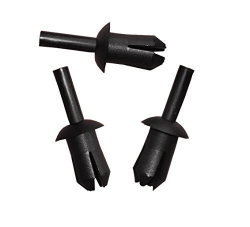 myshopx C119 Befestigung Clips Türverkleidung Klammern Stoßstangen Befestigung Clips Stoßfänger Zierleiste Radlauf Plastik Nieten Schlagniete Druckniete Clips Unterfahrschutz von myshopx