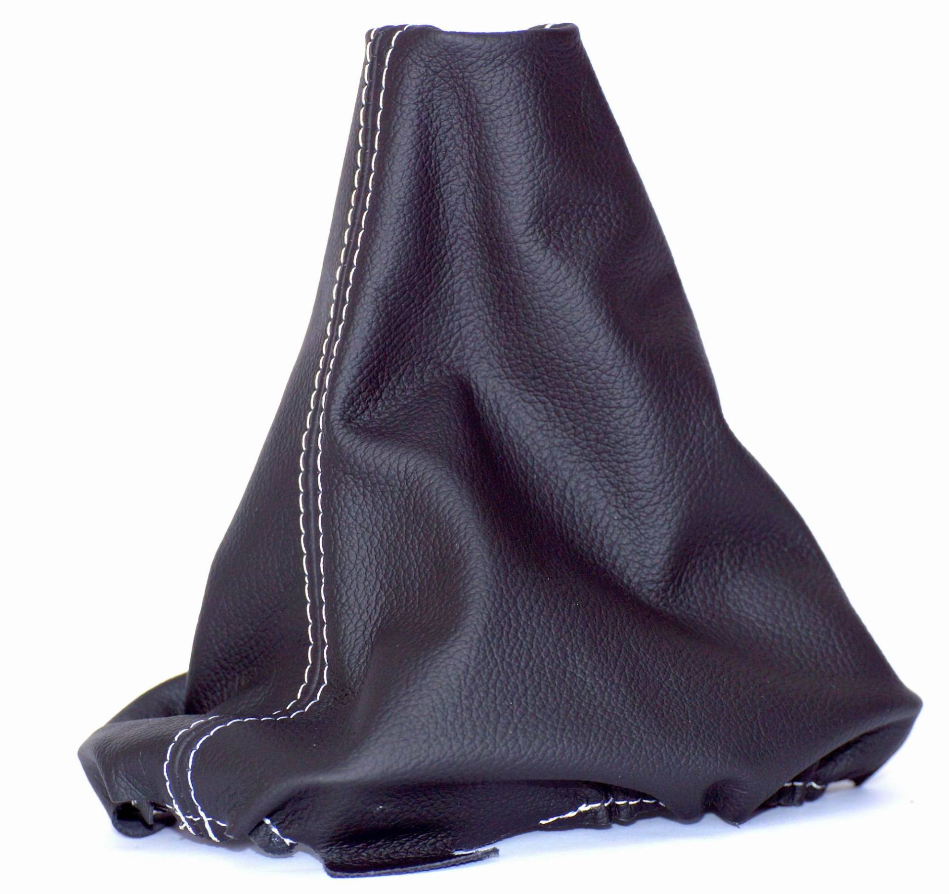 Schaltmanschette Schaltsack Sack Schwarz Faden Weiß Echt Leder myshopx SA16 Schaltmanschette Schaltsack Sack Schwarz Faden Weiß Echt Leder myshopx SA16 von myshopx