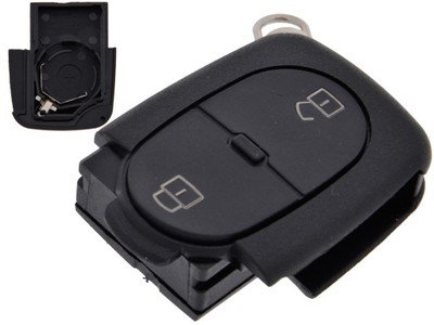 myshopx VW01 Funkschlüssel Gehäuse Schlüsselgehäuse Auto Schlüssel Klappschlüssel Fernbedienung von myshopx