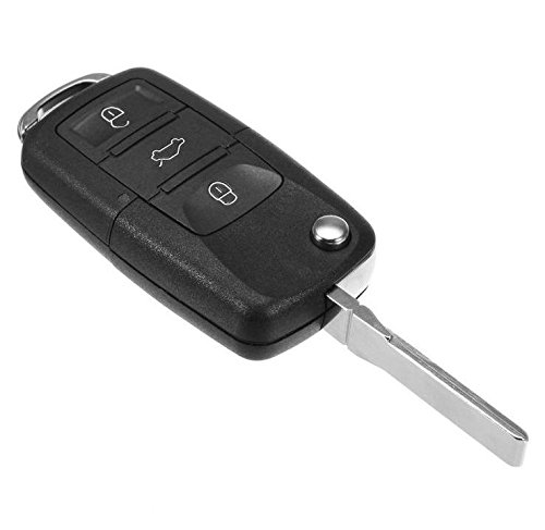 myshopx VW06R Auto Schlüssel Klappschlüssel Fernbedienung Funkschlüssel Gehäuse Schlüsselgehäuse von myshopx