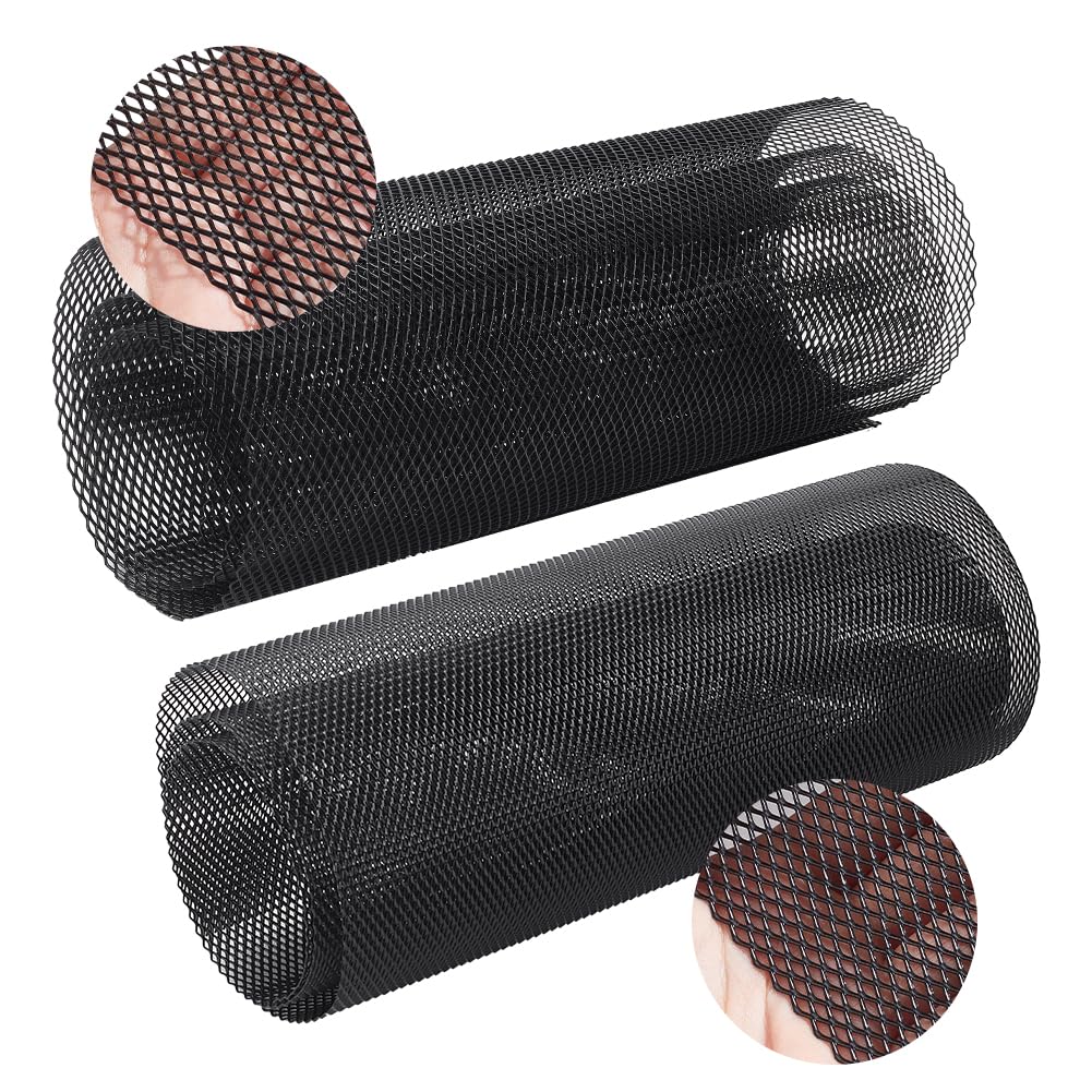 NBEADS 2 Stück 1m Auto Kühlergrill Mesh, 33cm Breite Aluminium Auto Kühlergrill Mesh Auto Kühlergrill Metallgitter für Stoßstangen Karosserie-Kit, Schwarz NBEADS 2 Stück 1m Auto Kühlergrill Mesh, 33cm Breite Aluminium Auto Kühlergrill Mesh Auto Kühlergrill Metallgitter für Stoßstangen Karosserie-Kit, Schwarz von nbeads