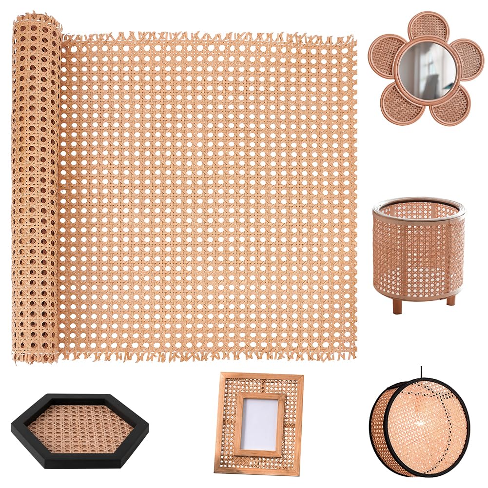 NBEADS 1.5m Langes Rattan-Netzmaterial, Etwa 43.5cm Breites Rohrgeflecht Natürliches Rattan-Gewebe Gewebtes Offenes Netzgeflecht Für DIY-Heimdekor-Rohrstockprojekte NBEADS 1.5m Langes Rattan-Netzmaterial, Etwa 43.5cm Breites Rohrgeflecht Natürliches Rattan-Gewebe Gewebtes Offenes Netzgeflecht Für DIY-Heimdekor-Rohrstockprojekte von nbeads