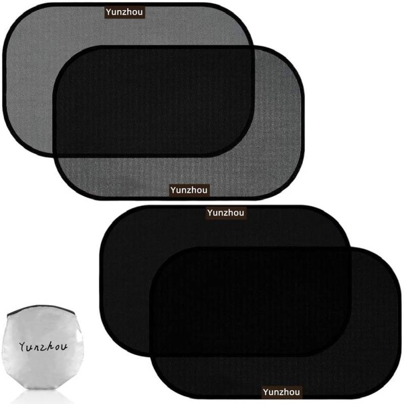 Auto-Seitenfenster-Sonnenschutz, für Mazda CX5 CX-5 2KF 2017 2018 2019 2020 2021 2022 2023 2024 2025 UV-Schutz Wärmeisoliert PrivatsphäRe Schutz Sonnenblende ZubehöR,4Transparent54*36 von nelyouno