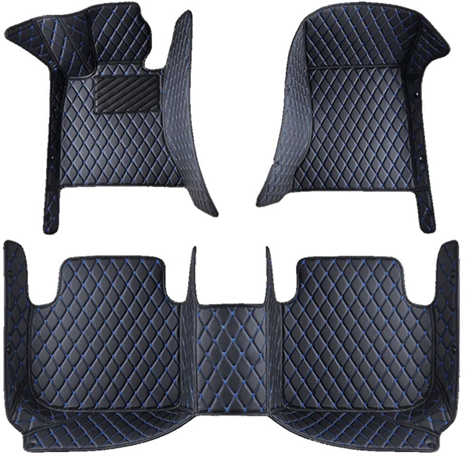 nelyouno VollstäNdige Abdeckung Auto-Fußmatten, für BMW E46 Compact 2001-2004 316Ti 318Ti 320td 325ti 2000-2023 2024 Antifoulingmatte Autoteppich Vorne Hint FußPolster Innenraum Zubehör (LHD),F von nelyouno