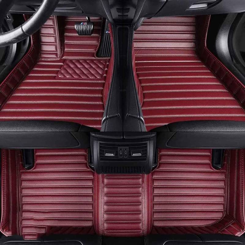 nelyouno VollstäNdige Abdeckung Auto-Fußmatten, für BMW F31 Touring 2012-2019 318d 320d 320i 328i 328d 330i 2000-2024 Antifoulingmatte Autoteppich Vorne Hint FußPolster Innenraum Zubehör (LHD),B von nelyouno