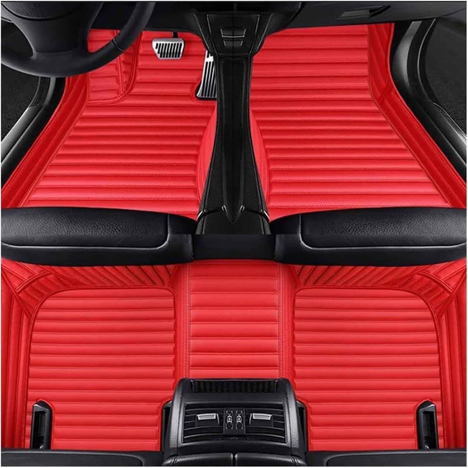 nelyouno VollstäNdige Abdeckung Auto-Fußmatten, für Peugeot 2008 2020 2021 2022 2023 Antifoulingmatte Autoteppich Vorne Hint FußPolster Innenraum Zubehör (LHD),G von nelyouno