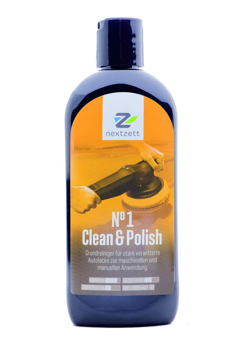 nextzett 250ml No1 Clean & Polish Lackreiniger (vormals 1Z Einszett) von nextzett