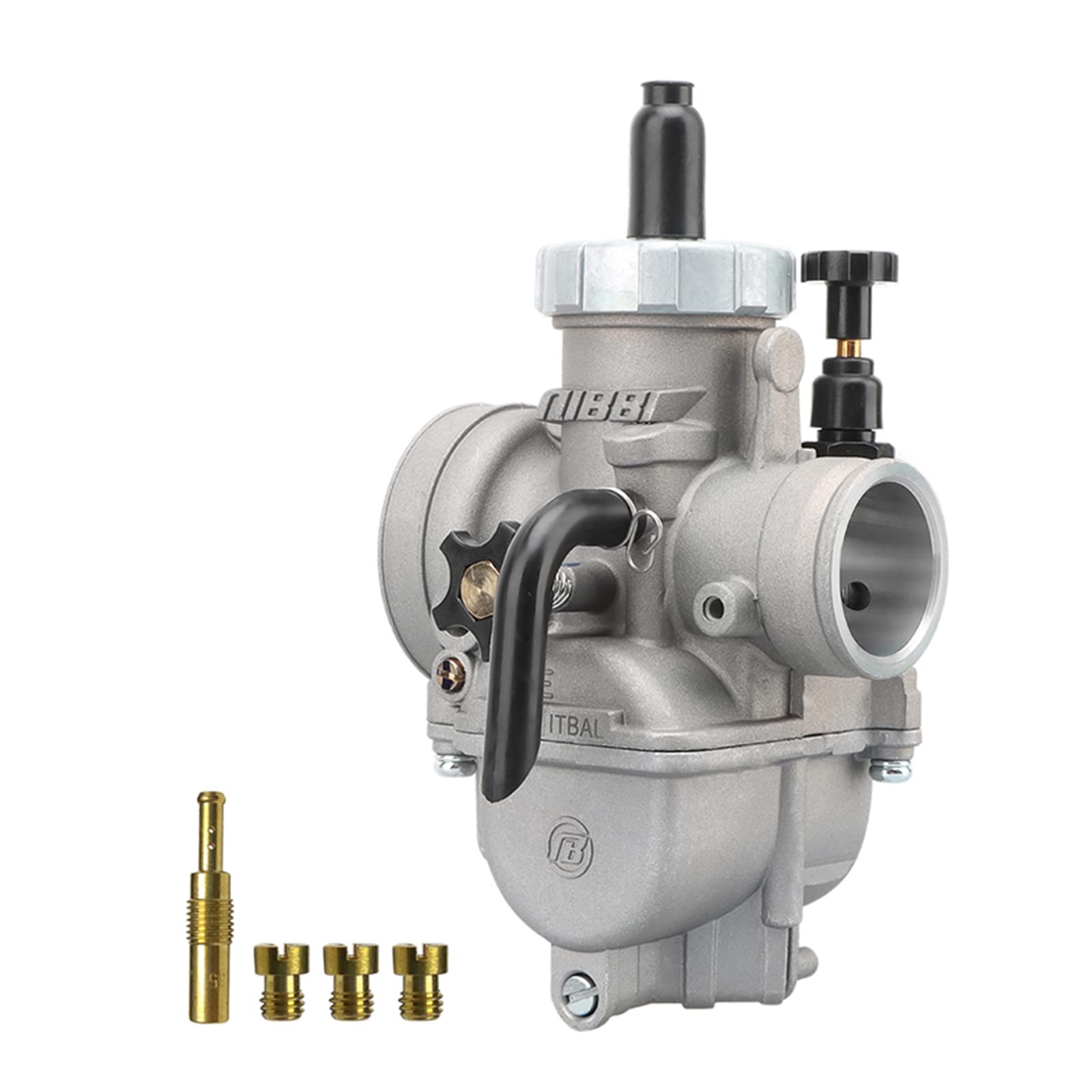 NIBBI Vergaser PE28mm, passt Motorrad Motoren, DREI Hauptstrahl und EIN langsamer Jet,Mit Carb Jets Fit 200cc-250cc Motorrad Motor für 2/4 Takt ATV Dirt Bike Mini Bike 4 Wheeler Go Kart NIBBI Vergaser PE28mm, passt Motorrad Motoren, DREI Hauptstrahl und EIN langsamer Jet,Mit Carb Jets Fit 200cc-250cc Motorrad Motor für 2/4 Takt ATV Dirt Bike Mini Bike 4 Wheeler Go Kart von nibbi