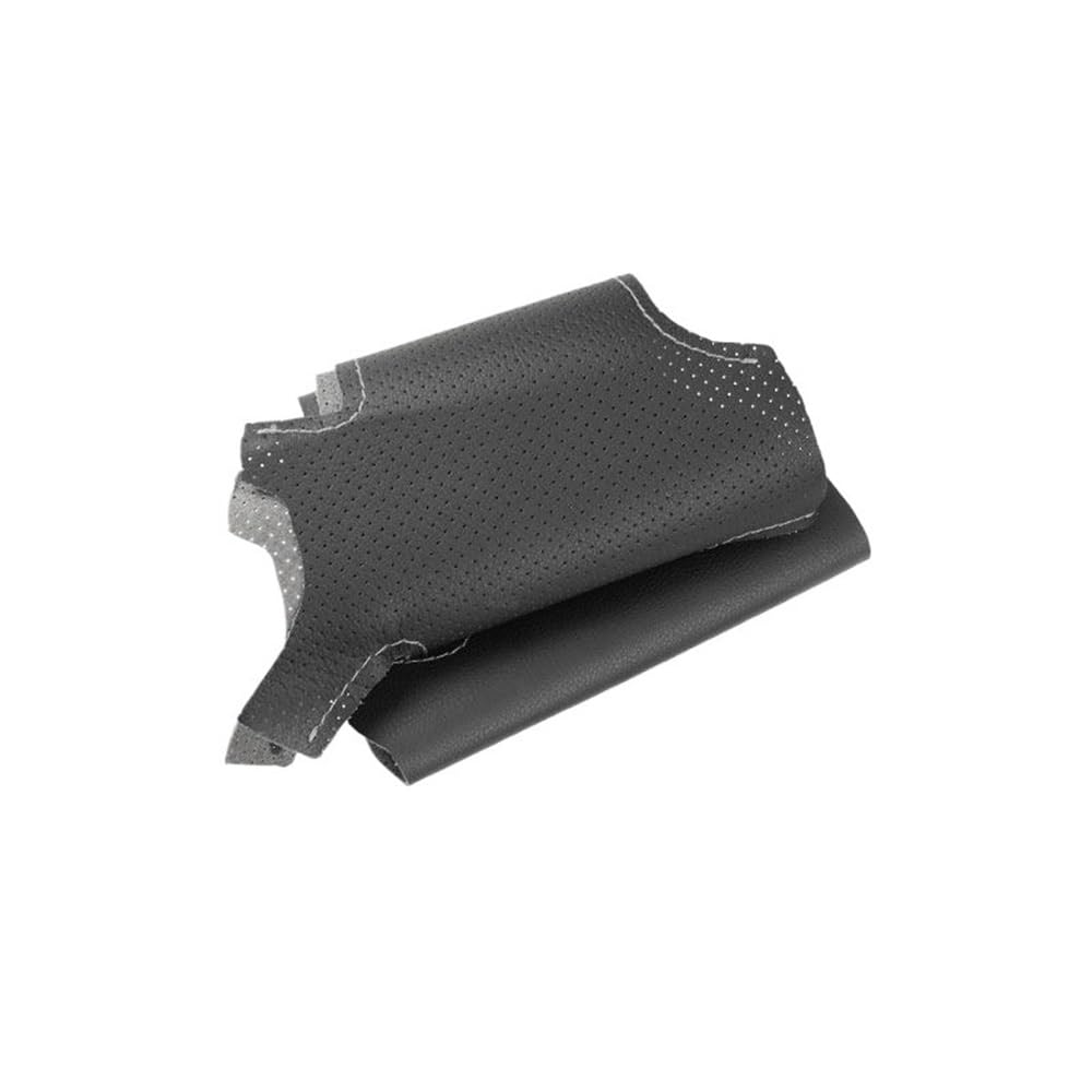 ningqonggongshi Auto Innenraum Tuning Kompatibel Mit A3 8P 2008–2013 Für A4 B8 2008–2010 Für A5 2008–2010 Auto-Lenkrad Handgenähte PU-Abdeckungsgeflechte(Gray line) von ningqonggongshi