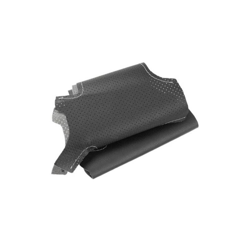 ningqonggongshi Auto Innenraum Tuning Kompatibel Mit A3 8P 2008–2013 Für A4 B8 2008–2010 Für A5 2008–2010 Auto-Lenkrad Handgenähte PU-Abdeckungsgeflechte(Gray line) von ningqonggongshi