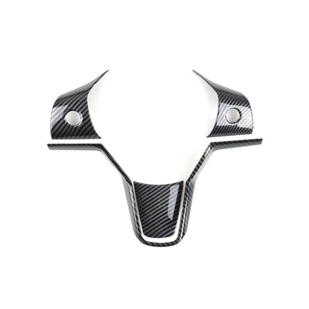 ningqonggongshi Auto Innenraum Tuning Kompatibel Mit Tesla Für Model 3 2016–2023 Für Model Y 2019–2024 ABS-Auto-Innenraum-Lenkrad-Tasten-Abdeckungs-Ordnung(4pcs) von ningqonggongshi