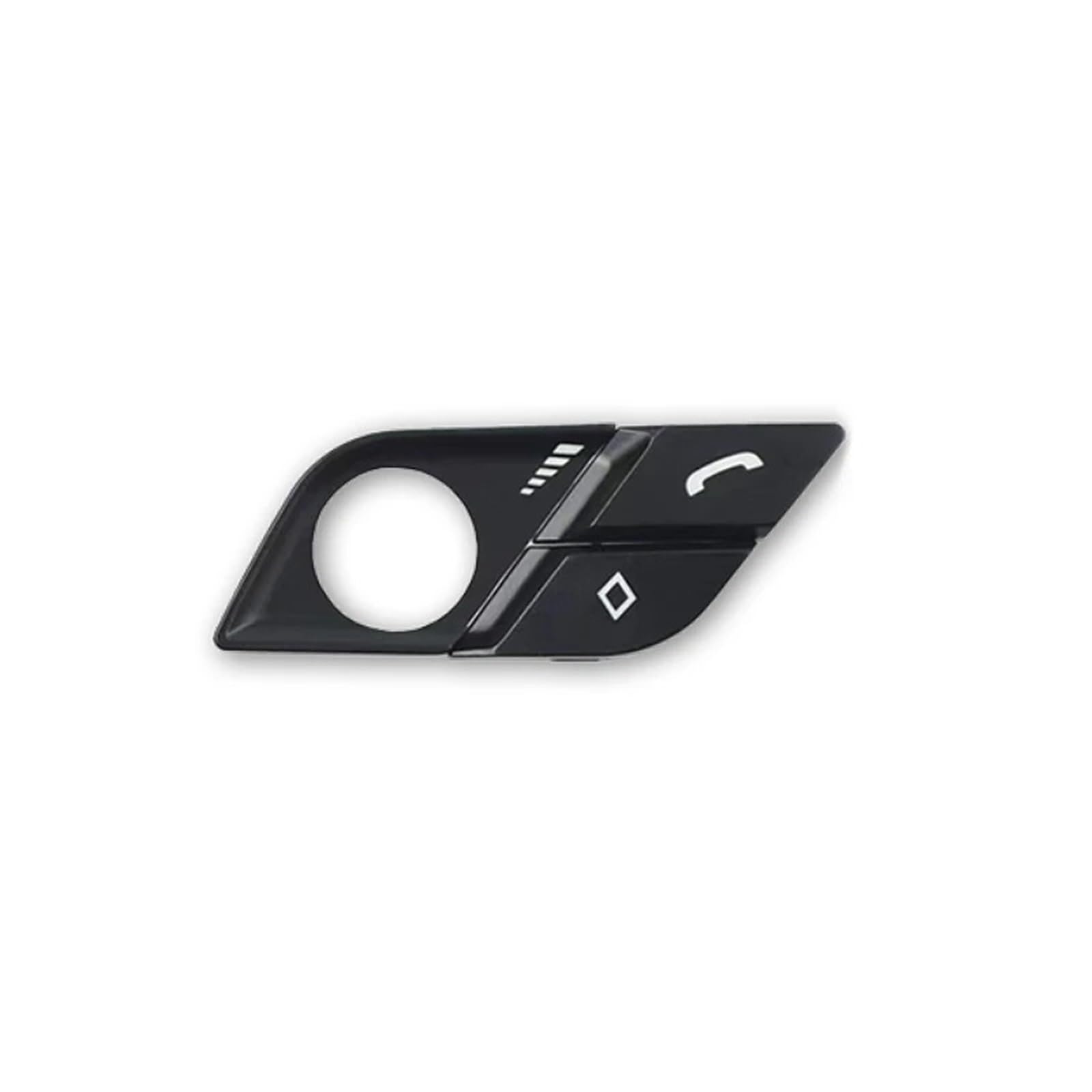ningqonggongshi Auto Innenraum Tuning Kompatibel mit Cayenne 2015–2016, für Macan 2014–2020, 2021, Lenkrad-Multifunktionstaste, Lautstärkeregelung, Telefonschaltertaste(Three Buttons Left) von ningqonggongshi