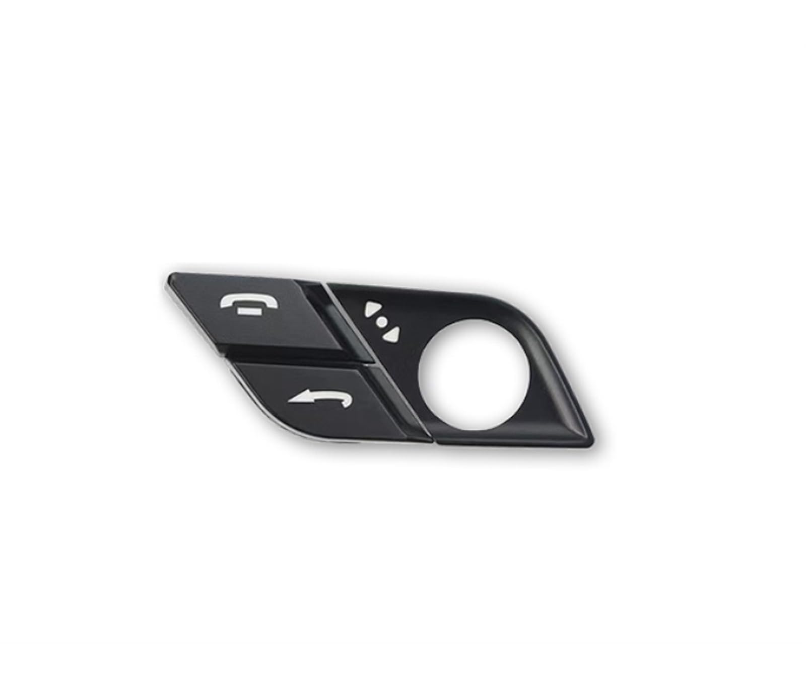 ningqonggongshi Auto Innenraum Tuning Kompatibel mit Cayenne 2015–2016, für Macan 2014–2020, 2021, Lenkrad-Multifunktionstaste, Lautstärkeregelung, Telefonschaltertaste(Three Buttons Right) von ningqonggongshi