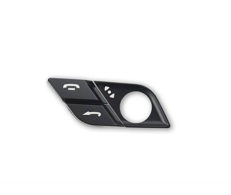 ningqonggongshi Auto Innenraum Tuning Kompatibel mit Cayenne 2015–2016, für Macan 2014–2020, 2021, Lenkrad-Multifunktionstaste, Lautstärkeregelung, Telefonschaltertaste(Three Buttons Right) von ningqonggongshi