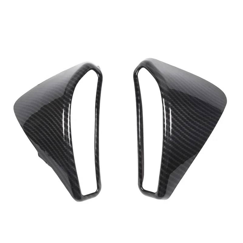ningqonggongshi Auto Innenraum Tuning Kompatibel mit Chevrolet für Corvette C6 2005 2006–2013 ABS-Auto-Armaturenbrett-Einstellknopf Rahmenabdeckung Zieraufkleber Innenzubehör(2) von ningqonggongshi