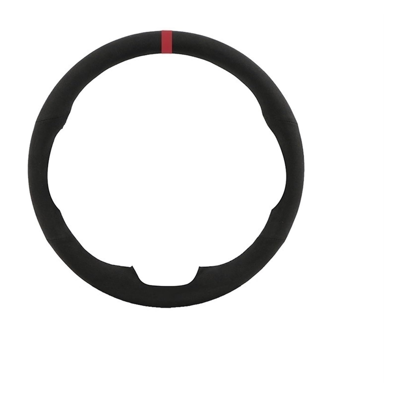 ningqonggongshi Auto Innenraum Tuning Kompatibel mit E39 E46 325i E53 X5 Passen Sie die Autolenkradabdeckung an Geflochtenes Lenkrad. Rutschfester handgenähter Innenraum(Red) von ningqonggongshi