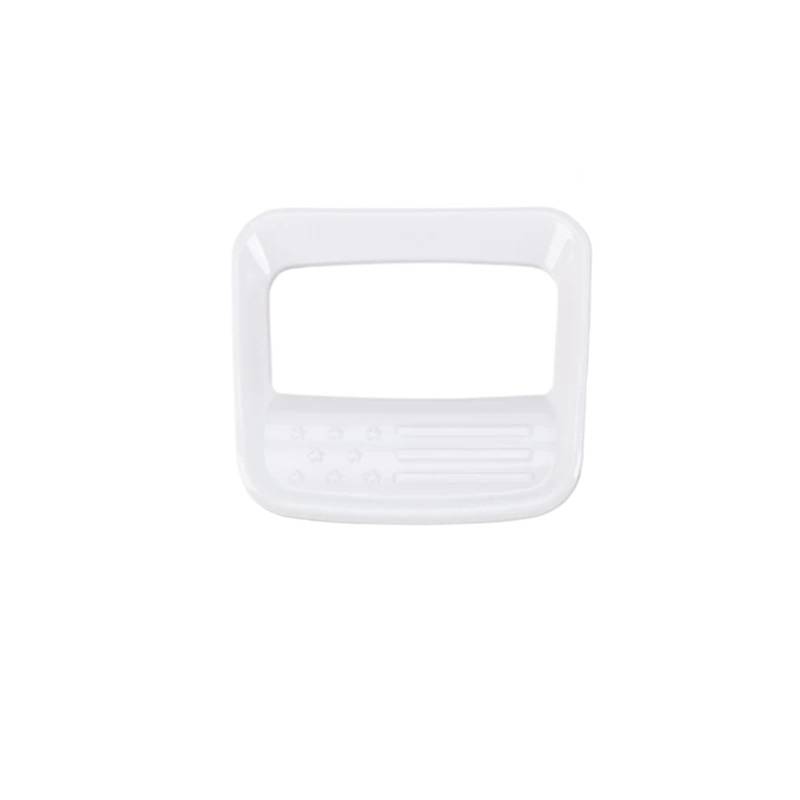 ningqonggongshi Auto Innenraum Tuning Kompatibel mit Ford für Bronco 2021 2022 2023 ABS Auto Lenkrad Dekoration Abdeckung Trim Aufkleber Auto Innenzubehör(5) von ningqonggongshi