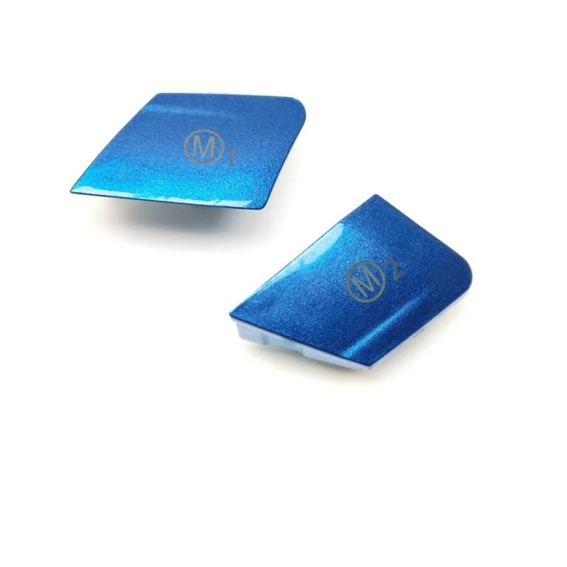 ningqonggongshi Auto Innenraum Tuning Kompatibel mit M3 M4 M5 M6 X5M X6M F10 F80 F83 F82 F06 F15 F16 Lenkrad M1 M2 Knopfschalter Motorknopfabdeckung Zubehör(5) von ningqonggongshi