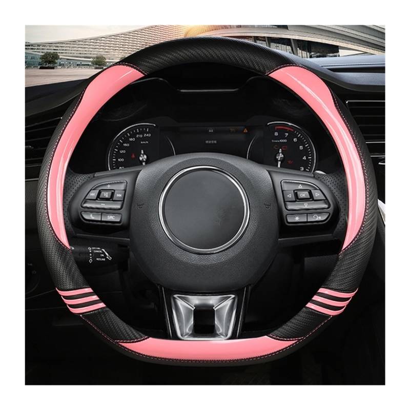ningqonggongshi Auto Innenraum Tuning Kompatibel mit MG Für HS Für ZS Für HS Für MG3 Für ZST Für EHS Für MG5 Für MG6 Für GS Für ZS Für EV Auto Lenkrad Abdeckung D Typ(2) von ningqonggongshi