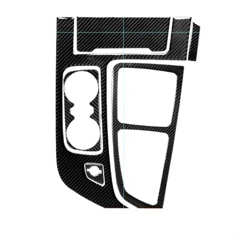 ningqonggongshi Auto Innenraum Tuning Kompatibel mit Q7 SQ7 4M 2016 2017 2018 2019 Auto Getriebe Schaltknauf Mittelkonsole Panel Carbon Faser Aufkleber Abdeckung Trim Innenraum(Style6) von ningqonggongshi