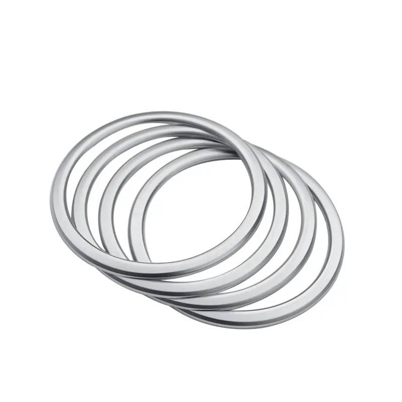 ningqonggongshi Auto Innenraum Tuning Kompatibel mit X1 X2 F47 F48 2016 2017 2018 2019 2020 2021 ABS Autotür Lautsprecher Ring Rahmenabdeckung Zieraufkleber Autozubehör(2) von ningqonggongshi
