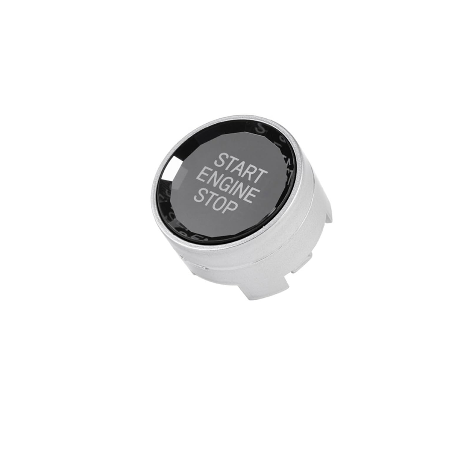 ningqonggongshi Auto Innenraum Tuning Kompatibel mit X3 G01 2019 2020 2021 2022 für X4 G02 2020 2021 2022 Auto-Kristall-Start-Stopp-Motor-Druckknopfschalter-Abdeckungsverkleidung(4) von ningqonggongshi