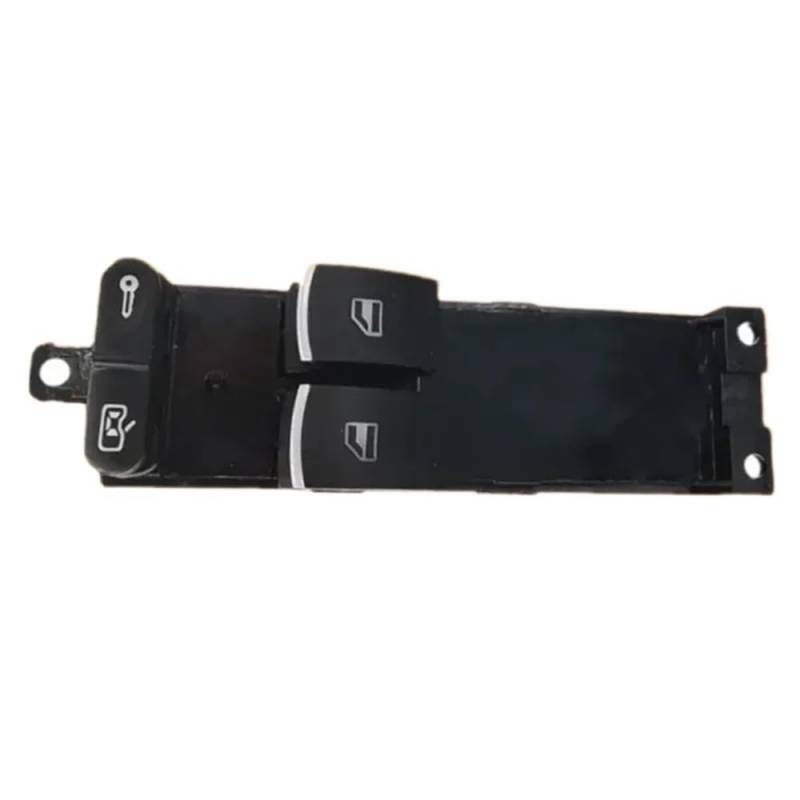 ningqonggongshi Fensterheber Knopf 1J3959857A 1J3959857 Kompatibel Mit Seat Für Leon 1 Für Toledo 2 1999-2006 Power Fenster Schalter(Red Chrome) von ningqonggongshi