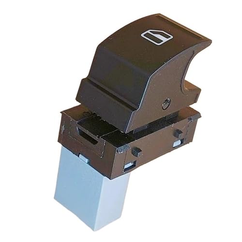 ningqonggongshi Fensterheber Knopf 1Z0959858B 1Z0959858 5J0959855 Kompatibel Mit Skoda Für Roomster 2006-2015 Elektrische Fensterheber Schalter Grünes Licht(5J0959855) von ningqonggongshi