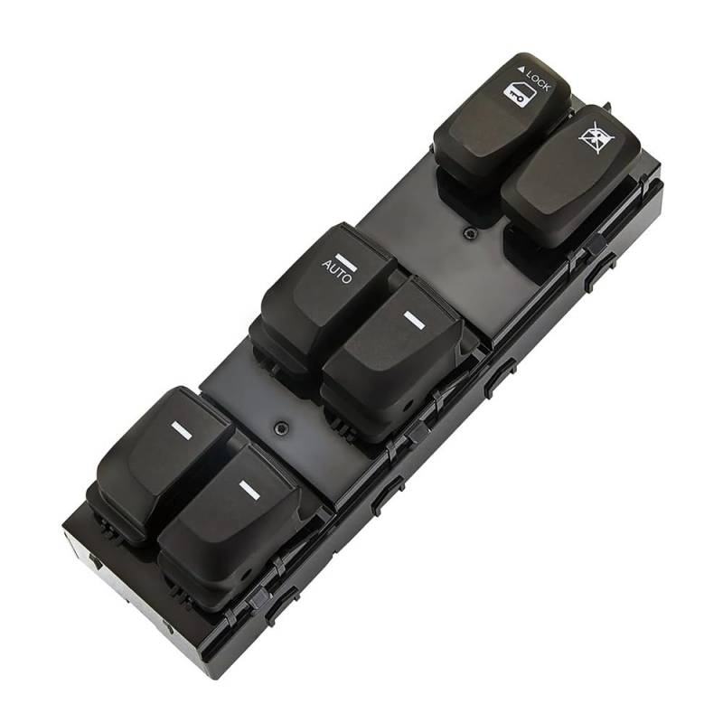 ningqonggongshi Fensterheber Knopf 93571-2S000 93576-2S000 Kompatibel Mit Hyundai Für Tucson Für IX35 2010-2015 Vorne Links Master Fenster Schalter Passagier Taste(93571-2S000) von ningqonggongshi