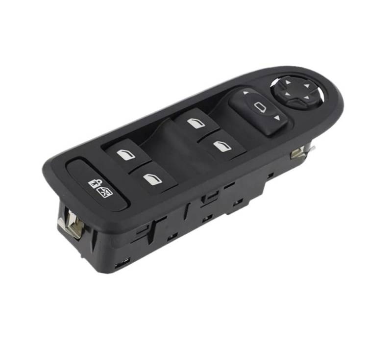 ningqonggongshi Fensterheber Knopf 98054508ZD 96659465ZD Kompatibel Mit Citroen Für C5 2008-2015 Fensterheber Taste Fensterheber Schalter(Without Folding) von ningqonggongshi