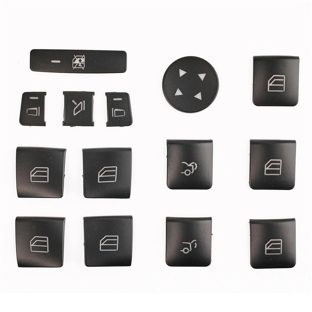 ningqonggongshi Fensterheber Knopf Kompatibel Mit Benz Für CLA 180 200 250 GLA 180 200 250 2013–2019 14 X Autoteile Fensterschalter-Knopf-Reparaturaufkleber ningqonggongshi Fensterheber Knopf Kompatibel Mit Benz Für CLA 180 200 250 GLA 180 200 250 2013–2019 14 X Autoteile Fensterschalter-Knopf-Reparaturaufkleber von ningqonggongshi