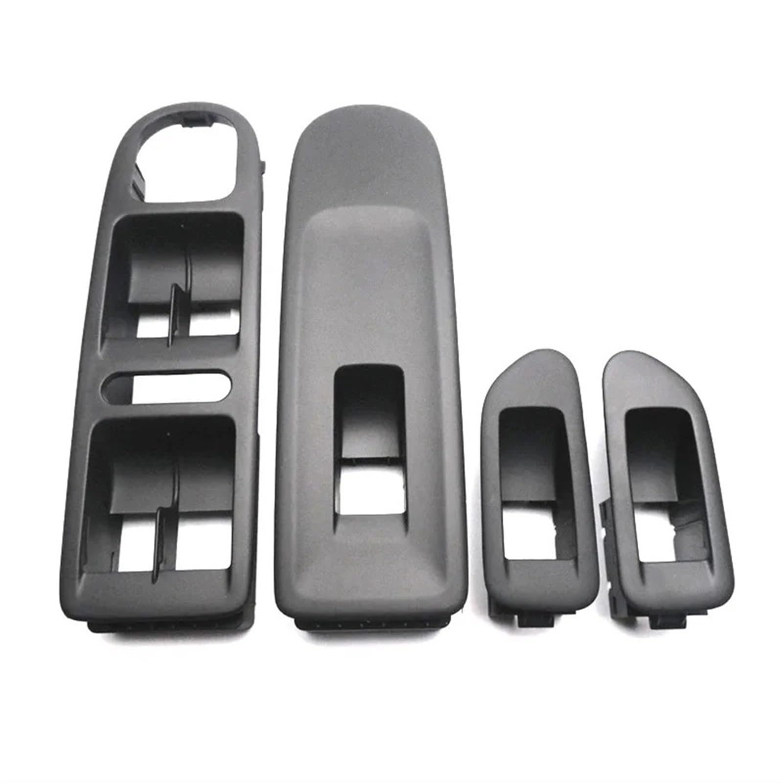 ningqonggongshi Fensterheber Knopf Kompatibel Mit VW Für Golf 6 Für MK6 2010–2013. Heber-Schalter-Panel, Rückspiegel-Schalter-Panel-Rahmen 5KD867255 5K0 867 255 A(4pcs) von ningqonggongshi