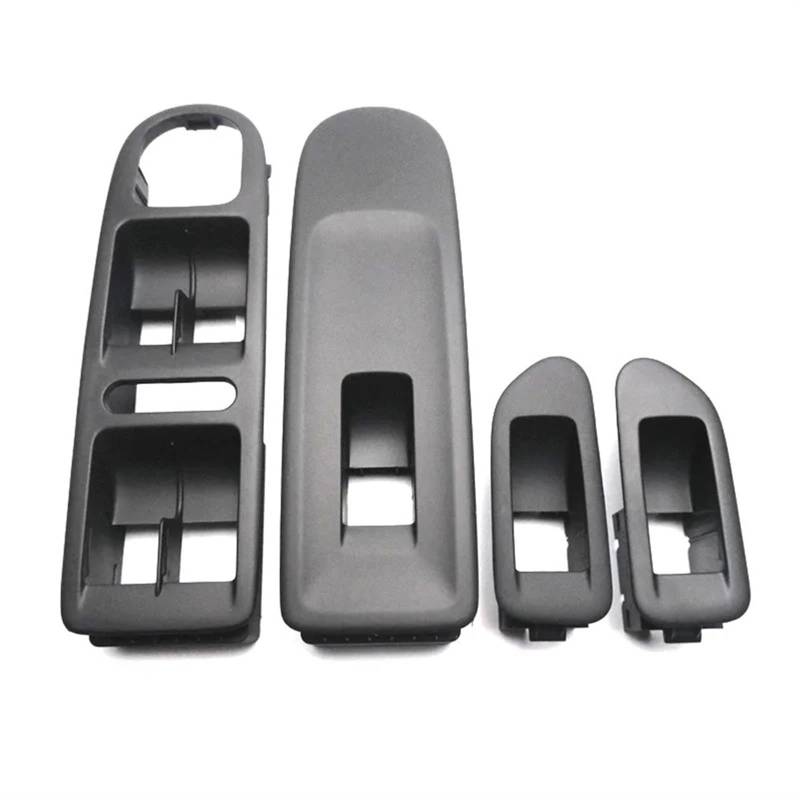 ningqonggongshi Fensterheber Knopf Kompatibel Mit VW Für Golf 6 Für MK6 2010–2013. Heber-Schalter-Panel, Rückspiegel-Schalter-Panel-Rahmen 5KD867255 5K0 867 255 A(4pcs) von ningqonggongshi