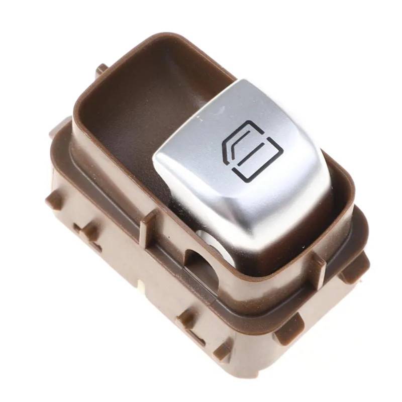 ningqonggongshi Fensterheber Knopf Kompatibel mit Benz für C-Class W205 2015 2016 2017 2018 2019 2020 2021 2059051513 Fenstersteuerungsschalterknopf Autozubehör(Coffe) von ningqonggongshi