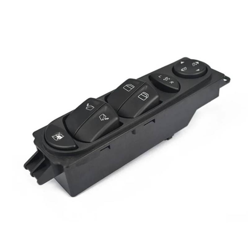 ningqonggongshi Fensterheber Knopf Kompatibel mit Benz für Viano für Wieland W639 2006-2012 A6395451313 Auto Schwarz Elektrischer Fensterheber-Steuerschalterknopf von ningqonggongshi