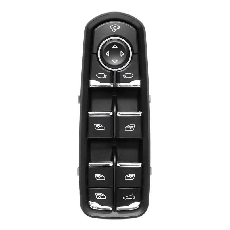 ningqonggongshi Fensterheber Knopf Kompatibel mit Panamera 2010 2011 2012 2013 2014 7PP959858MDML 7PP959858RDML Auto-FENSTERHEBER-Schalter von ningqonggongshi