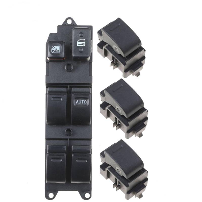 ningqonggongshi Fensterheber Knopf Kompatibel mit Toyota für Land für Cruiser 80 Serie 1990-1998 Auto Power Fenster Master Control Lift Schalter 84820-35020 84810-32070(Set) von ningqonggongshi