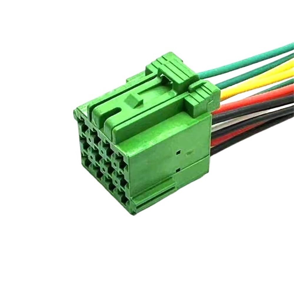 ningqonggongshi Kfz Sensorstecker 12 Pin Männlich Weiblich Auto CD-Player Kabelbaum Kabel Buchse Auto Stecker 1-967627-1 1-967622-1 1-967627 8-968972-1(12 Pin Female) von ningqonggongshi