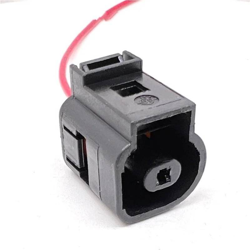 ningqonggongshi Kfz Sensorstecker 1Pin Wired Pigtail Auto wasserdichte Weibliche Elektronische Anschluss Kabelbaum Stecker Mit Kabel 1J0 973 081 1J0 973 701A(1Pin) von ningqonggongshi
