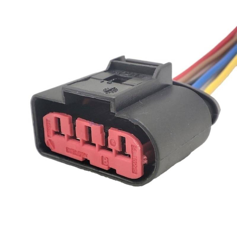 ningqonggongshi Kfz Sensorstecker 1Set Für 5 Pin 1J0 973 775A 1J0973775A MAF Automotive Luftmassenmesser Stecker wasserdichte Steckdose von ningqonggongshi