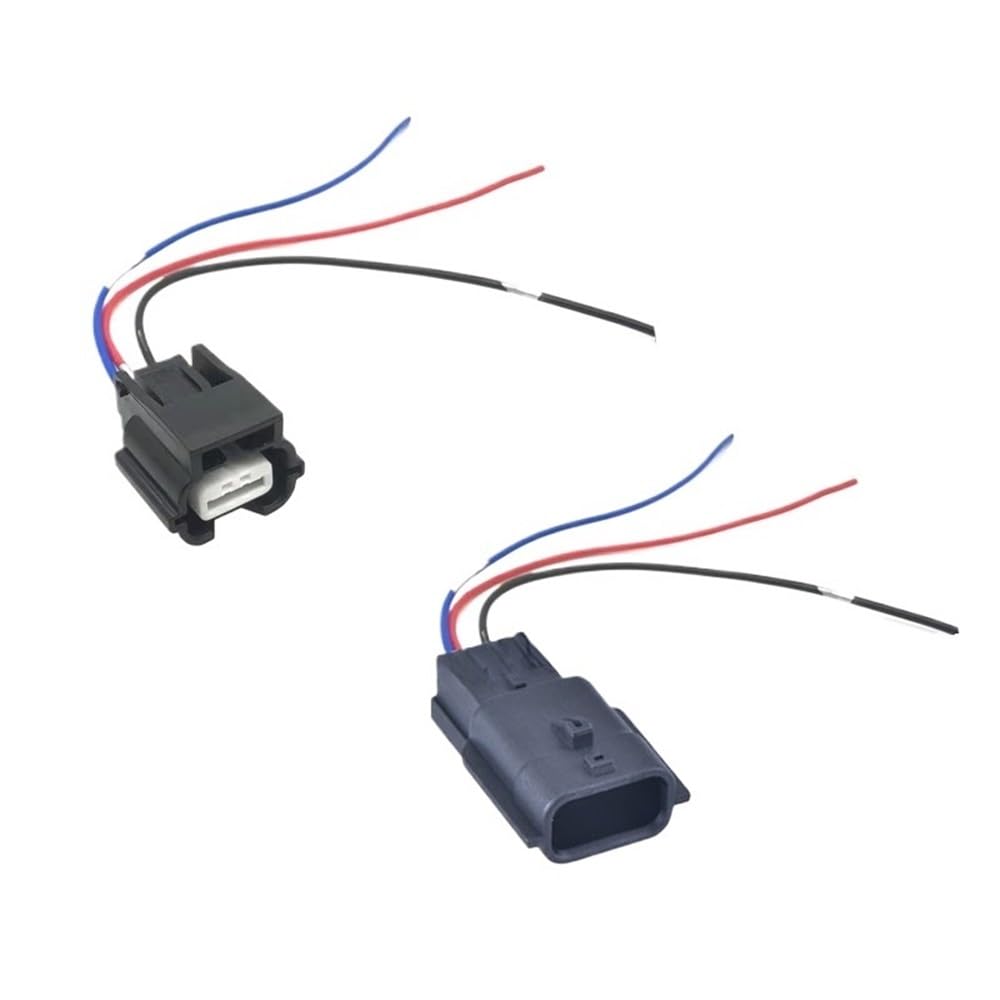 ningqonggongshi Kfz Sensorstecker 3 Pin Auto wasserdichte Stecker Elektrische Draht PDC Umkehr Radar Stecker 7283-8852-30 7282-8852-30(3pin Male Female) von ningqonggongshi