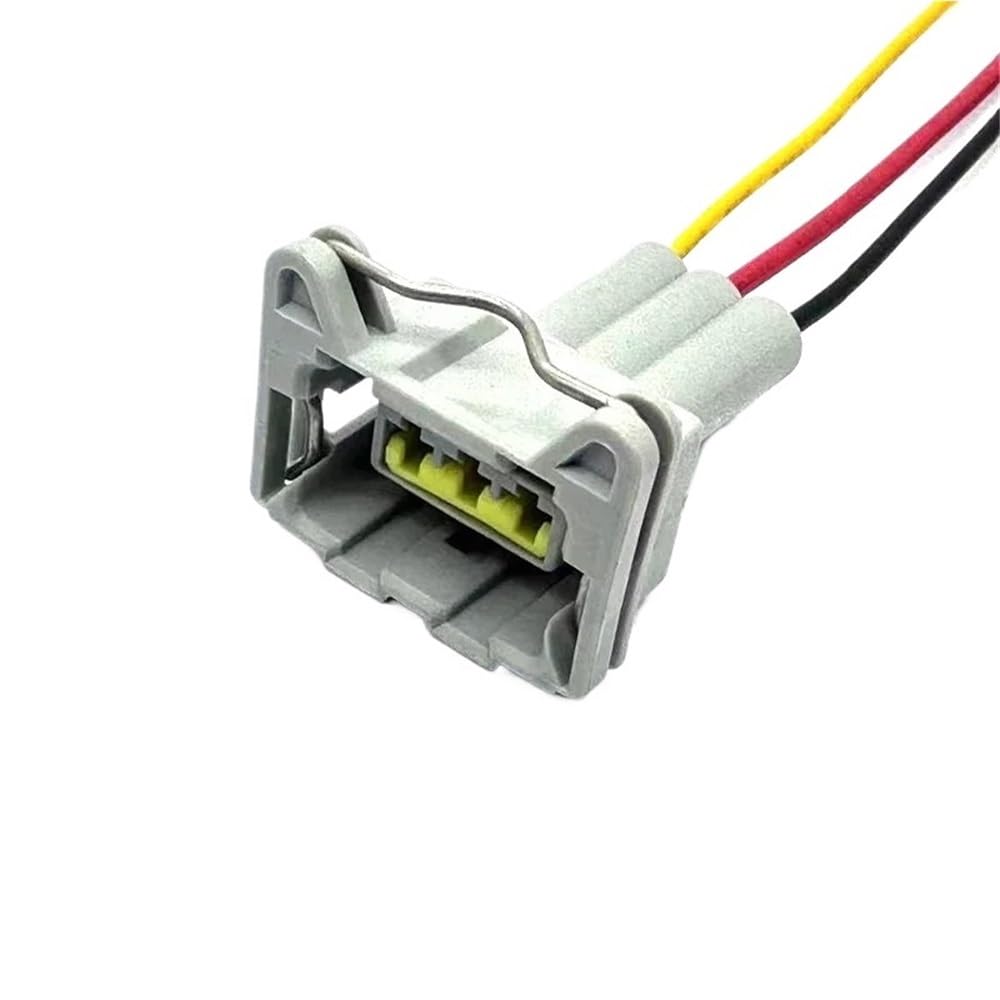 ningqonggongshi Kfz Sensorstecker 85205-1 282545-1 Kompatibel Mit Hyundai Für Elantra 3-poliger Auto-Ölpumpen-Kabelbaumstecker Kabelbuchse(Gray) von ningqonggongshi