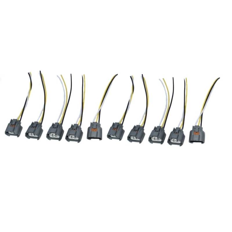 ningqonggongshi Kfz Sensorstecker Kompatibel Mit Accord Für Civic Für Prelude Geschwindigkeitssensor-Anschluss, Kabelstecker, Zopf DYIY1010(10 PCS) von ningqonggongshi